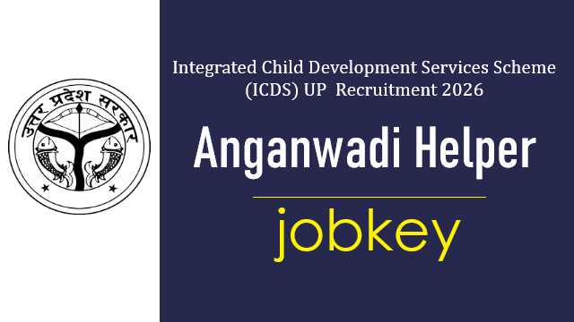 UP Anganwadi Helper Online Form 2026-jobkey